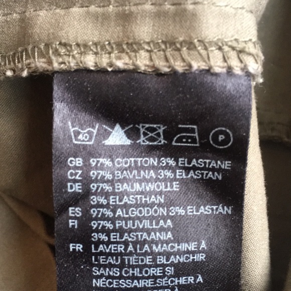 Military style cotton sheath dress - Picture 5 of 7